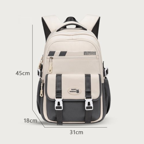 Bild von Stilvoller Schulrucksack für Jungen & Mädchen – Großes Fassungsvermögen