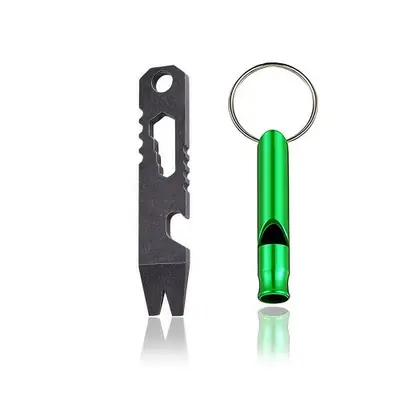 Image de Multi-Outil Survie Compact - Tournevis, Ouvre-Bouteille & Brise-Verre