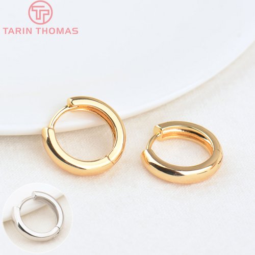 Bild von Goldfarbene Ohrringe – Elegante DIY-Hoops für Schmuckliebhaber