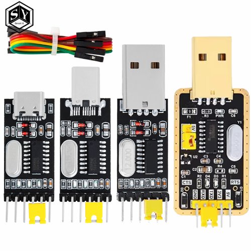 Afbeelding van USB naar TTL Converter Module CH340G - Ideaal voor Arduino