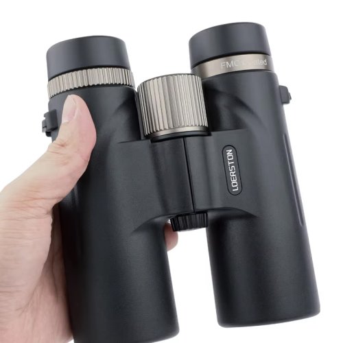 Imagen de Binoculares 12x42 Profesionales HD con Prisma BAK4 y Lentes Multicapa para Observación de Aves, Caza y Actividades al Aire Libre