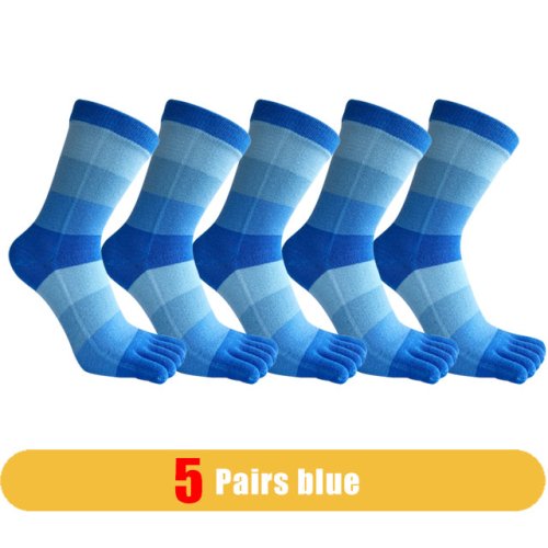 5 Pairs blue