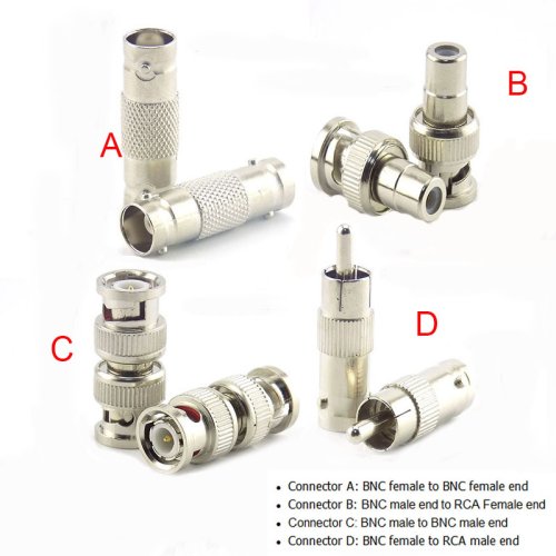 Bild von BNC & RCA Adapter – Ideal für CCTV-Systeme