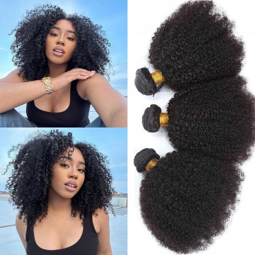 Immagine di Estensioni Capelli Afro Ricci Vergini 100% Naturali