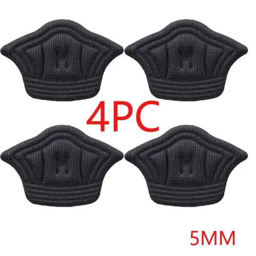 Noir - 2 paires (4 pièces)