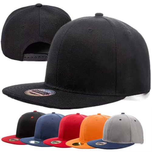 Zdjęcie Czapka z daszkiem snapback wysokiej jakości – modna czapka hip-hopowa dla mężczyzn i kobiet, idealna na codzienne noszenie i wypoczynek na świeżym powietrzu