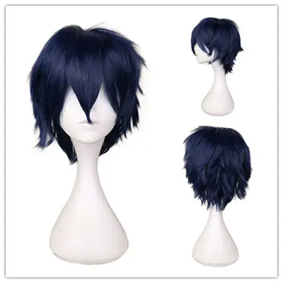 Image de Perruque Cosplay Courte - Multicolore & Universelle