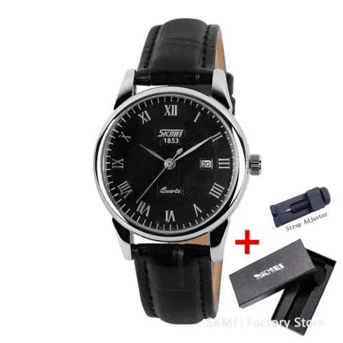 Zilver zwart dames doos