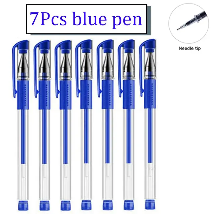 Image de Pack 735 Stylos Gel Noir & Bleu - Pointe 0,5mm