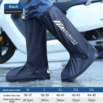 Image de Couvre-chaussures de Pluie Étanche pour Moto & Vélo