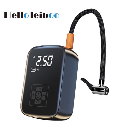 Image of Leiboo Wireless Portable Electric Air Compressor 150 PSI – Compact Tire Inflator for Cars, Motorcycles, Bicycles, and Sports Balls