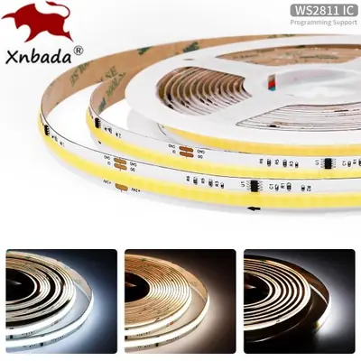 Image de Bande LED COB 576 Diodes CCT 2700K-6500K