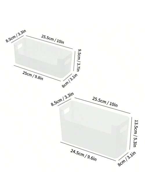 A styl przezroczysty 2PCS