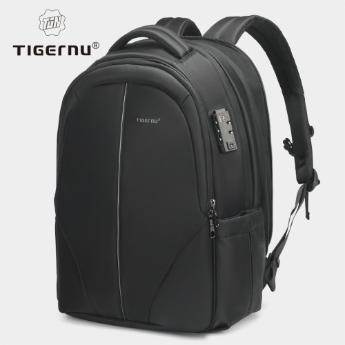 Afbeelding van Stijlvolle Heren Rugzak met Vacuümcompressie & TSA-Slot