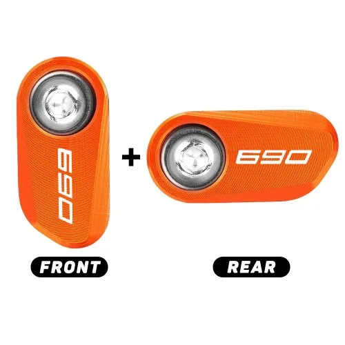 2PCS Orange-690