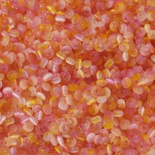 Image de Perles Œil de Chat 4mm - Lot de 100 Pièces