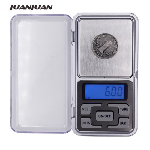 Zdjęcie Cyfrowa waga jubilerska z kieszonką 0,01 g x 200 g Z opakowaniem detalicznym 20% zniżki
