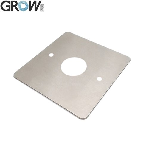 Image of Stainless Steel M25 Installation Plate for R503, R503 5V, R503Pro, and R503S Fingerprint Sensor Modules