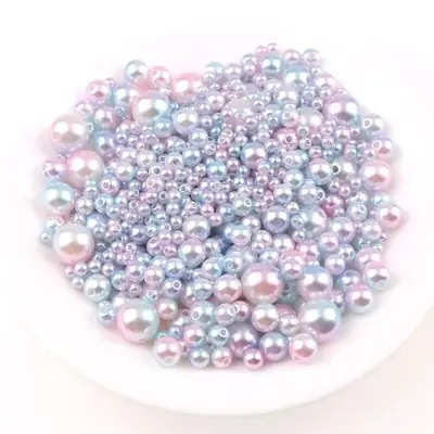 Image de Perles Sirène Acrylique - DIY Bijoux Créatifs