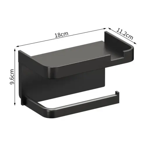 Image de Porte-Papier Hygiénique Multifonctionnel - Rangement Pratique