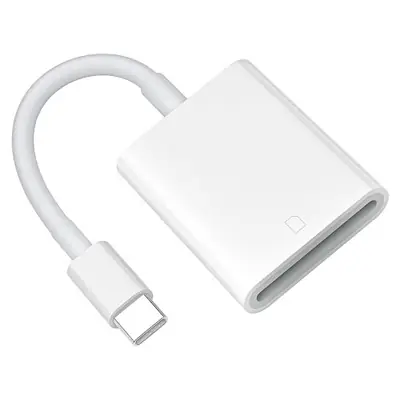 Image de Lecteur USB-C SD/TF - Adaptateur Rapide pour iPhone, Huawei, Xiaomi