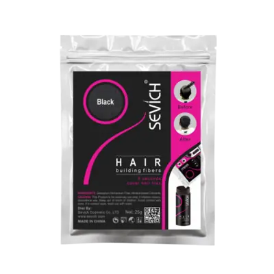 Image de Fibres Capillaires 25g - Extension Cheveux Naturelle & Instantanée