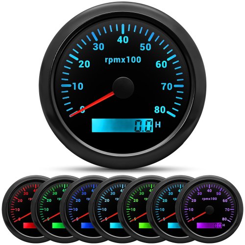 BN 8000 rpm meter