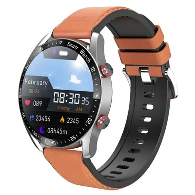 Image de Montre Connectée En Bois Résistante à l'Eau - MartWatch Ox