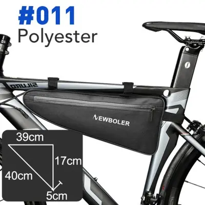 Image de Sac de Vélo Étanche pour Tube Supérieur - Idéal VTT & Route