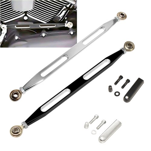 Imagen de Cubierta CNC de Palanca de Cambio de Marchas para Motocicleta de 330 mm - Compatible con Harley-Davidson Touring, Electra Glide, Softail, Dyna, Fat Boy, Road King y Street Glide
