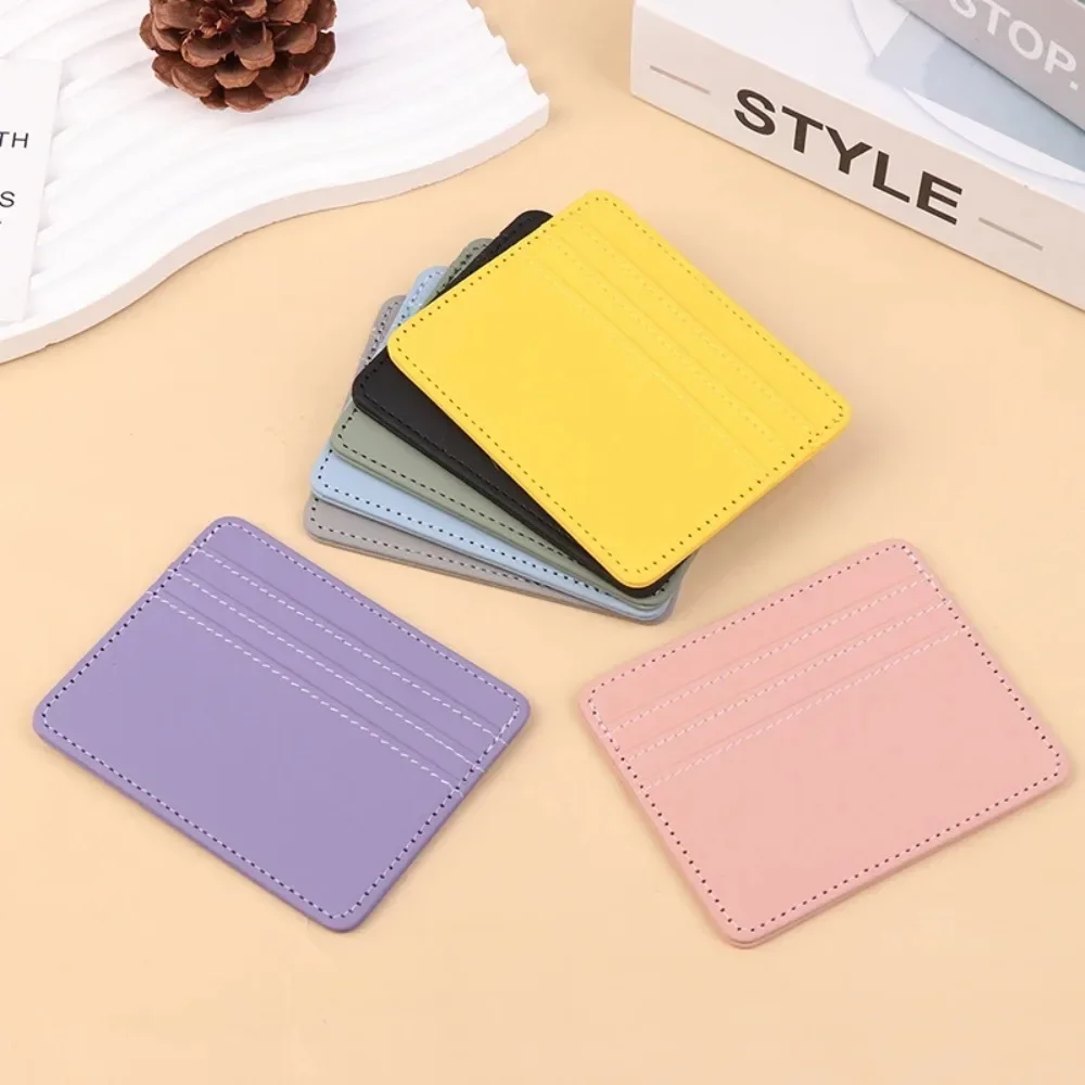 Image de Portefeuille Ultra Fin en Cuir - 4 Fentes Cartes