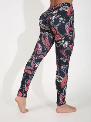 Image de Legging Noir Moulant Femme - Élégant & Confortable