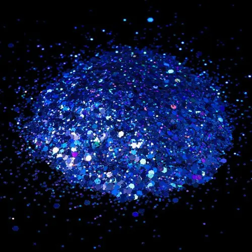 Saffier blauw