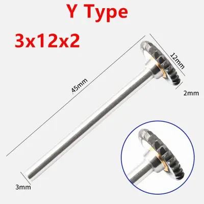 Image de Fraise Carbure T & Y Forme 3mm - Précision Extrême