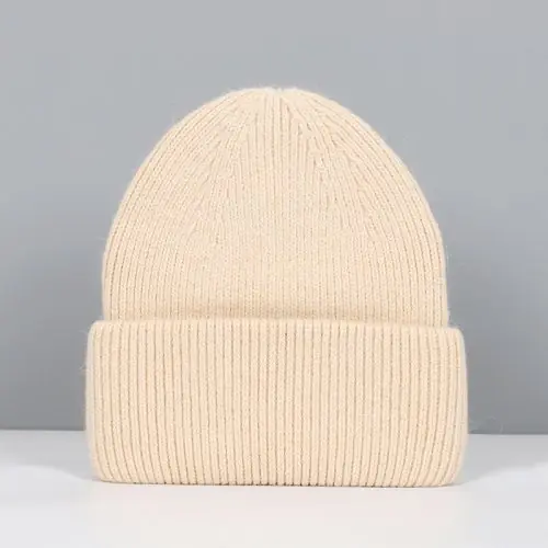 Image de Bonnet Hiver Femme - Fourrure Lapin & Cachemire Doux