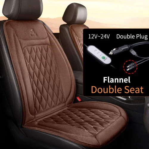 2PCS braun flanell