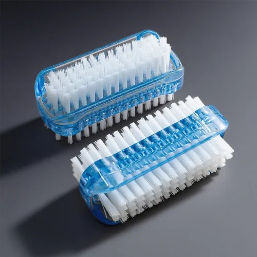 Image of Professional Double-Sided Nail Cleaning Brush Set – 1, 3, or 5-Piece Manicure & Pedicure Tool Kit for Flawless Fingernail and Toenail Care