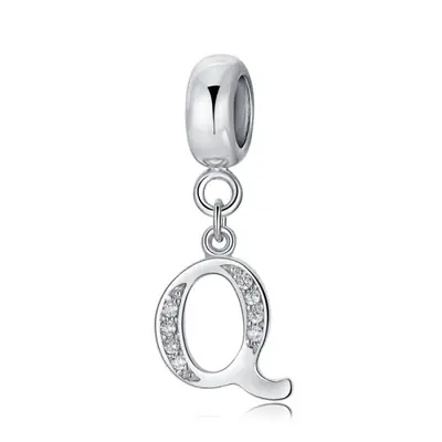 Image de Breloques Lettres A-Z en Argent Sterling 925