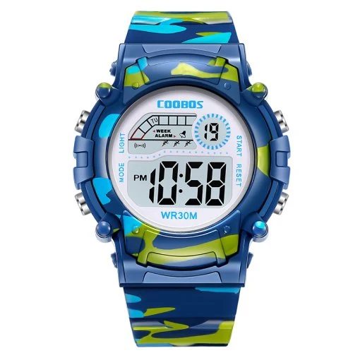 Camouflage blue