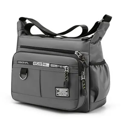 Image de Sac Bandoulière Homme Multi-Poches - Grande Capacité & Style Business
