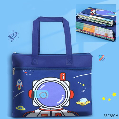 Immagine di Borsa per documenti A4, borsa per libri scolastici