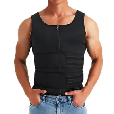 Image de Chemise Amincissante Homme - Effet Sauna Brûle Graisses