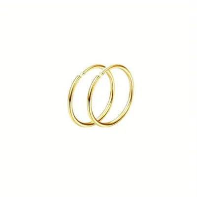 Image de Boucles d'oreilles Cartilage Acier Inoxydable 16G - Coeur Papillon