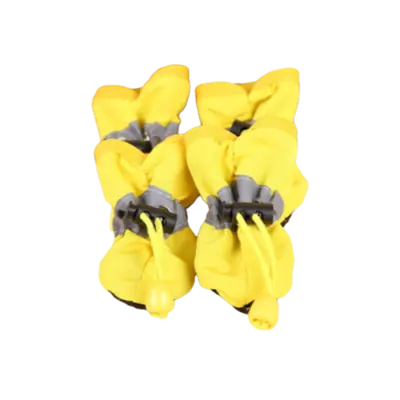 Image de Bottes de pluie imperméables pour chats et chiots - 4 pièces