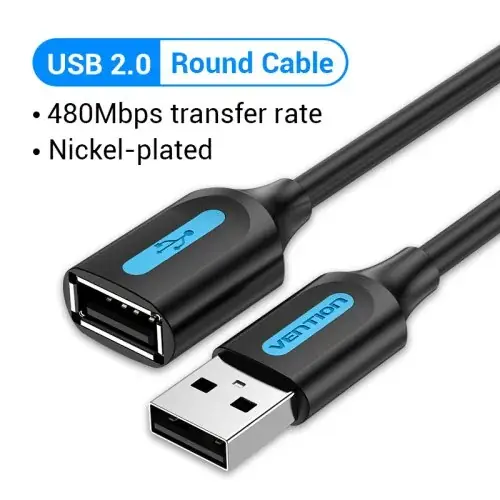 Image de Câble USB 3.0 Extension Mâle/Femelle - Haute Vitesse