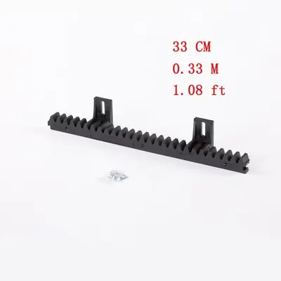 Image de Rail Crémaillère Nylon pour Porte Coulissante Automatique