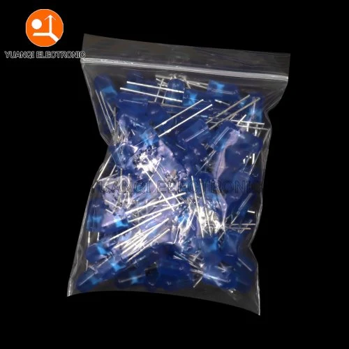 5MM blauw 100pcs
