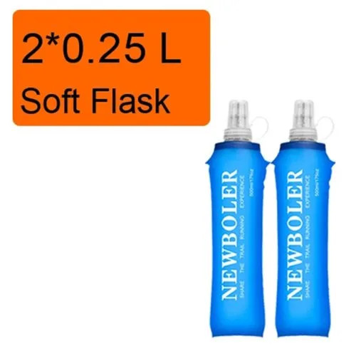 2 0.25L soft flask