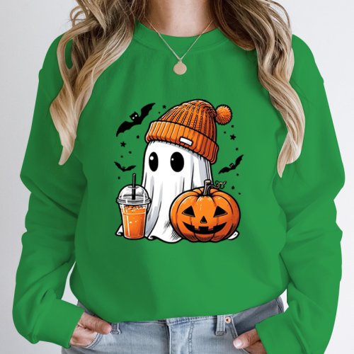 Afbeelding van Creatieve Halloween Sweatshirt voor Dames