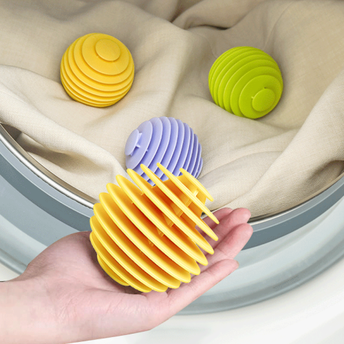 Image de Boules à Linge Réutilisables Anti-Emmêlement